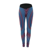 Gradient Print Quick Dry Sporting Leggings Women Casual Compression Pants Contrast Stripe Printing Legging Leggins SM6