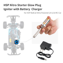 HSP Nitro Starter Kit Glow Plug Igniter with Battery Charger for HSP RedCat Nitro Powered 18 110 RC Car SM6