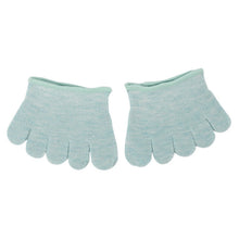 Half Foot Socks Finger Skid Peep Toe Anti Slip Pilates Ankle Durable High Heel Half Open Five Calcetines Socks SM6