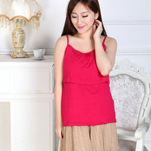 Pregnant Women Slim Padded Stretch Nursing Maternity Breastfeeding Vest Cami P1 SM6