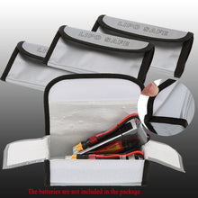 RC Fireproof LiPo Battery Safety Bag Safe Guard Charge Sack for LiPo Battery Charging 185 * 75 * 6 cm SM6