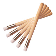 Soft Short Shank Solid Wood Nasal Wash Brush Remove Blackheads Nose Clean Brush Facial Cleaning Tools SM6