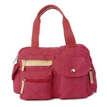Women Canvas Crossbody Bag Durable Handbag Zipper Hasp Multi-pockets Casual School Bag Bolsa Feminina  SM6