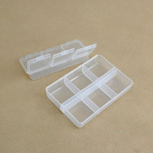 6 D Tablet Pill Box Holder Medicine Case Storage Organizer Container P1 SM6