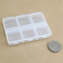 6 D Tablet Pill Box Holder Medicine Case Storage Organizer Container P1 SM6
