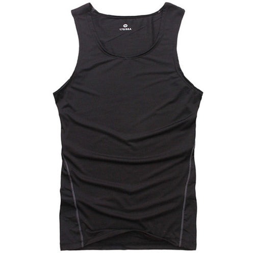 7 Colors Men S Bodybuilding Vest Tank Top Jersey Quick-dry Tights Tops Undershirt SM6