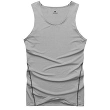 7 Colors Men S Bodybuilding Vest Tank Top Jersey Quick-dry Tights Tops Undershirt SM6
