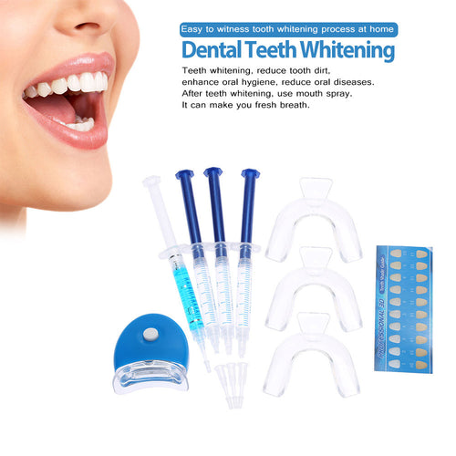 9pcs Teeth Whitening Oral Hygiene Dental Trays Dental Bleaching Whitening Gel 44% Peroxide Dental Equipment Oral Care Tools SM6