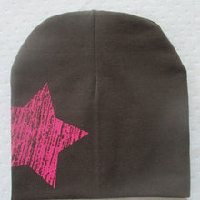 Baby Kids Girls Boy Soft Warm Cotton Hats Beanie Toddler Cute Stars Printed Hat Cap SM6
