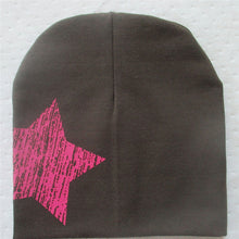 Baby Kids Girls Boy Soft Warm Cotton Hats Beanie Toddler Cute Stars Printed Hat Cap SM6