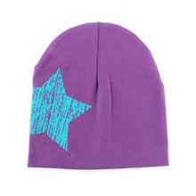 Baby Kids Girls Boy Soft Warm Cotton Hats Beanie Toddler Cute Stars Printed Hat Cap SM6