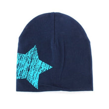 Baby Kids Girls Boy Soft Warm Cotton Hats Beanie Toddler Cute Stars Printed Hat Cap SM6