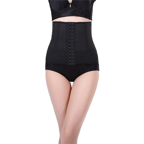 Body Shapers Women Latex Rubber Waist Trainer Cincher Shapewear Corset  SM6