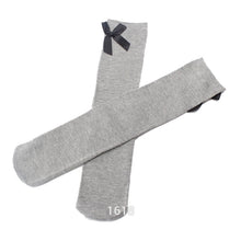 Cotton Kids Baby Bowknot Stripes In tube 1-8Y Girls Dress High Stocking  SM6