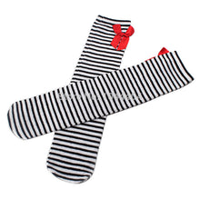 Cotton Kids Baby Bowknot Stripes In tube 1-8Y Girls Dress High Stocking  SM6