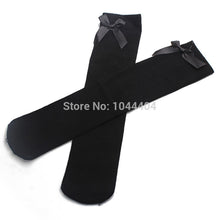 Cotton Kids Baby Bowknot Stripes In tube 1-8Y Girls Dress High Stocking  SM6