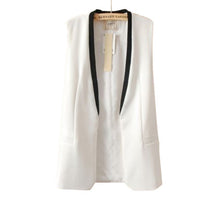 Brief Casual Waistcoat Suit Vest Sleeveless T-shirt Slim Fit Womens SM6