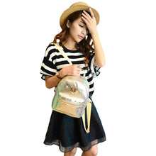 Women Backpack Rivet School Backpacks For Teenage Girls Women Pu Leather Backpack Mochila SM6