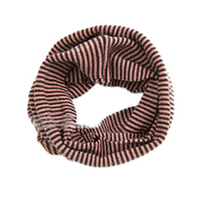 Kids Girls Boys Snood Scarf Neckerchief Stripes Infants Snow Scarves Warmer SM6