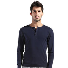 Men Basic Long Sleeve T-shirt Gray Dark Blue Yellow White Slim Cut T Shirt Tops P1 SM6