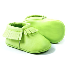 Newborn Baby Boy Girls Kids Tassel PU Leather Shoes Toddler Moccasin Soft Sole 0-18Months SM6