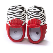 Newborn Baby Boy Girls Kids Tassel PU Leather Shoes Toddler Moccasin Soft Sole 0-18Months SM6