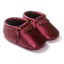 Newborn Baby Boy Girls Kids Tassel PU Leather Shoes Toddler Moccasin Soft Sole 0-18Months SM6