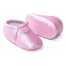 Newborn Baby Boy Girls Kids Tassel PU Leather Shoes Toddler Moccasin Soft Sole 0-18Months SM6