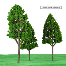 12Pcs Poplar Tree Model Architectural Model for Train Layout Garden Scenery Scene Landscape Handcrafted Trees Model SM6