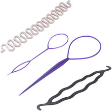3 Kinds Magic Hair Styling Accessories Set Hair Pin Hair Bun Maker Hair Braiding Twist Styling Tool  SM6