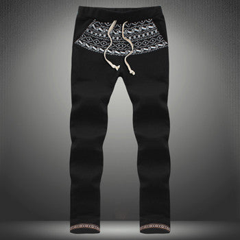 Large Size Design Casual Pencil Pants Men Trousers Mens Joggers Pants Men 4 Color SM6
