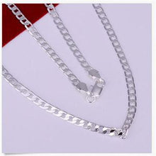 Gentle Men Trendy Nice Silver Link Chain Charming Necklace SM6