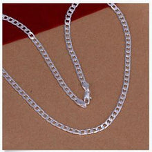 Gentle Men Trendy Nice Silver Link Chain Charming Necklace SM6