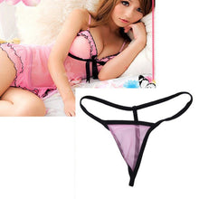 Sexy Women Pink Lace Baby Dolls Nightdress With Lingerie Babydoll Set Sleepwear LY5 SM6