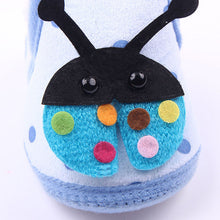 Super Cozy Newborn Baby Boy Ladybug Crib Shoes Toddlers Fleece Walking First Walkers SM6