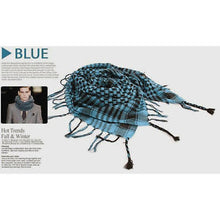 5 Colors Women Men Checkered Arab Grid Neck Keffiyeh Palestine Scarf Wrap 100*100CM SM6