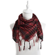 5 Colors Women Men Checkered Arab Grid Neck Keffiyeh Palestine Scarf Wrap 100*100CM SM6