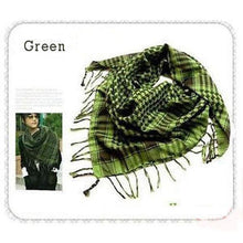 5 Colors Women Men Checkered Arab Grid Neck Keffiyeh Palestine Scarf Wrap 100*100CM SM6