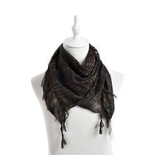 5 Colors Women Men Checkered Arab Grid Neck Keffiyeh Palestine Scarf Wrap 100*100CM SM6