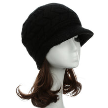 Women Beret Hat Crochet Slouch Baggy Warm Hats Women Knitted Cap Headwear  SM6