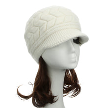 Women Beret Hat Crochet Slouch Baggy Warm Hats Women Knitted Cap Headwear  SM6