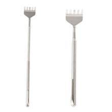 2pcs Practical Handy Stainless Back Scratcher Telescopic Pocket Scratching Massage Kit LY5 SM6
