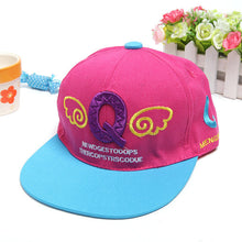 Korean Lovely Kids Children Denim Angel Wing Letter Pattern Baseball Cap SM6
