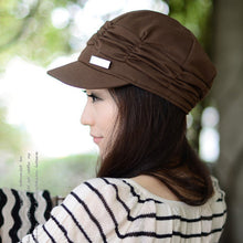 Nice Design Women Cap Slouchy Beanie Girls Pleated Sunhat Baseball Hat Caps SM6