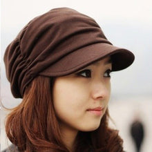 Nice Design Women Cap Slouchy Beanie Girls Pleated Sunhat Baseball Hat Caps SM6