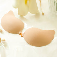 Sexy Women Push Up Self-Adhesive Silicone Bra Bust Front Closure Strapless Invisible Bras FreehippingSM6