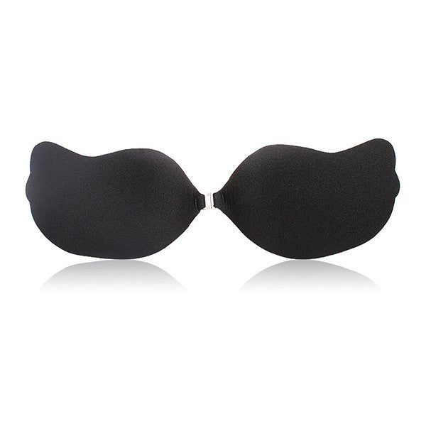 Sexy Women Push Up Self-Adhesive Silicone Bra Bust Front Closure Strapless Invisible Bras FreehippingSM6