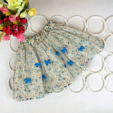 Baby Kids Girls Bowknot Floral Elastic Tutu Skirt Princess Children Tulle Skirts SM6