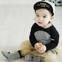 Warm Infant 0-4Y Baby Girl Boy Socks Cat Cotton Anti-slip Knee High Socks SM6