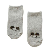 Warm Infant 0-4Y Baby Girl Boy Socks Cat Cotton Anti-slip Knee High Socks SM6